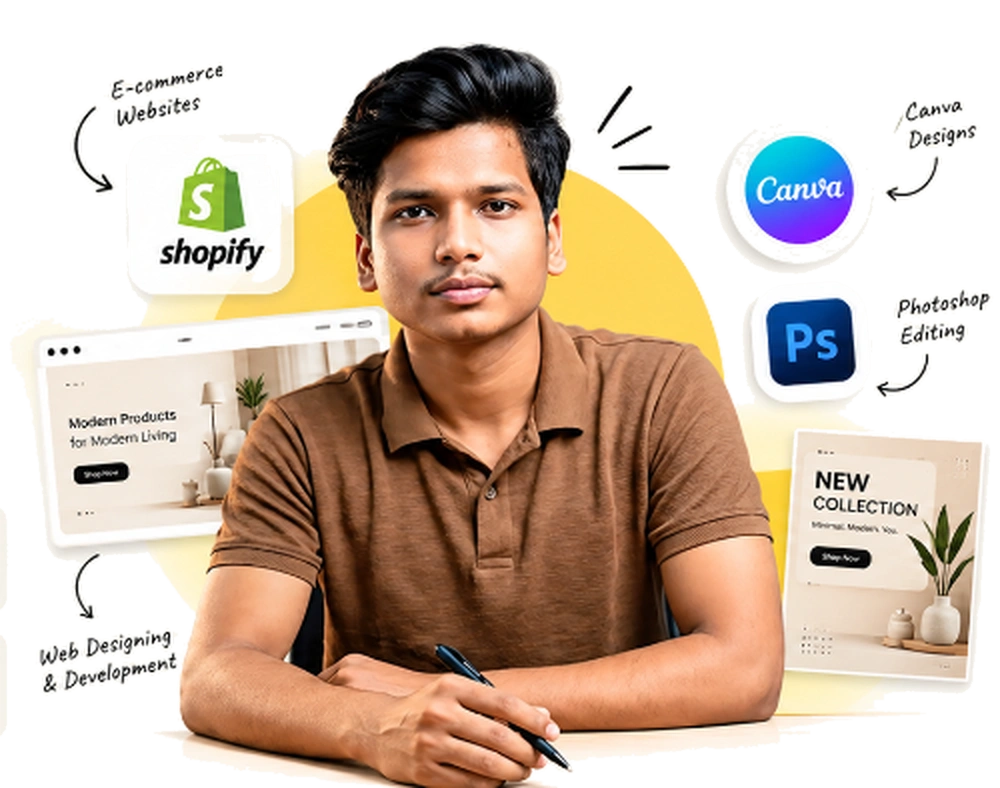 Sourav Kumar — Freelance Web Developer & Website Designer based in Hyderabad, India